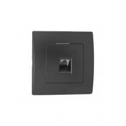 LILLIUM ΠΡΙΖΑ TF RJ11 ΜΟΝΗ ΜΑΥΡΗ ΜΑΤ MAKEL