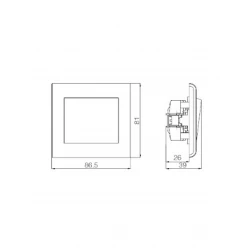 LILLIUM ΠΡΙΖΑ SAT-TV ΔΙΕΛΕΥΣ. ΧΡΥΣΟ ΜΑΤ MAKEL