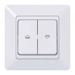 Μπουτόν Ρολλών 240V/10A Χωνευτός Στεγανός IP44 MIKRO - UNIVERSE