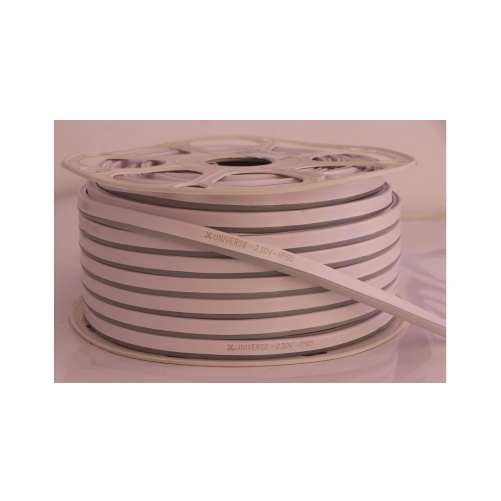 LED Neon Flex Φωτοσωλήνας 8W /m IP65 Θερμό Λευκό 3000K DIMMABLE - Universe