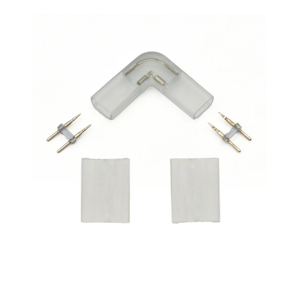 L CONNECTOR 2PIN Για Μονόχρωμη Ταινία LED - Universe