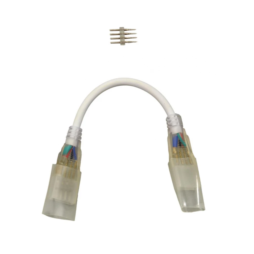 CABLE CONNECTOR - FLAT ΣΥΝΔΕΣΜΟΣ L 4 ΚΑΛΩΔΙΩΝ ΓΙΑ TAINIA LED RGB UNIVERSE