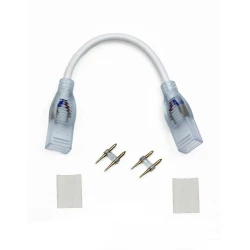 CABLE CONNECTOR - FLAT ΣΥΝΔΕΣΜΟΣ 2 ΚΑΛΩΔΙΩΝ ΓΙΑ TAINIA LED ΜΟΝΟΧΡΩΜΗ UNIVERSE