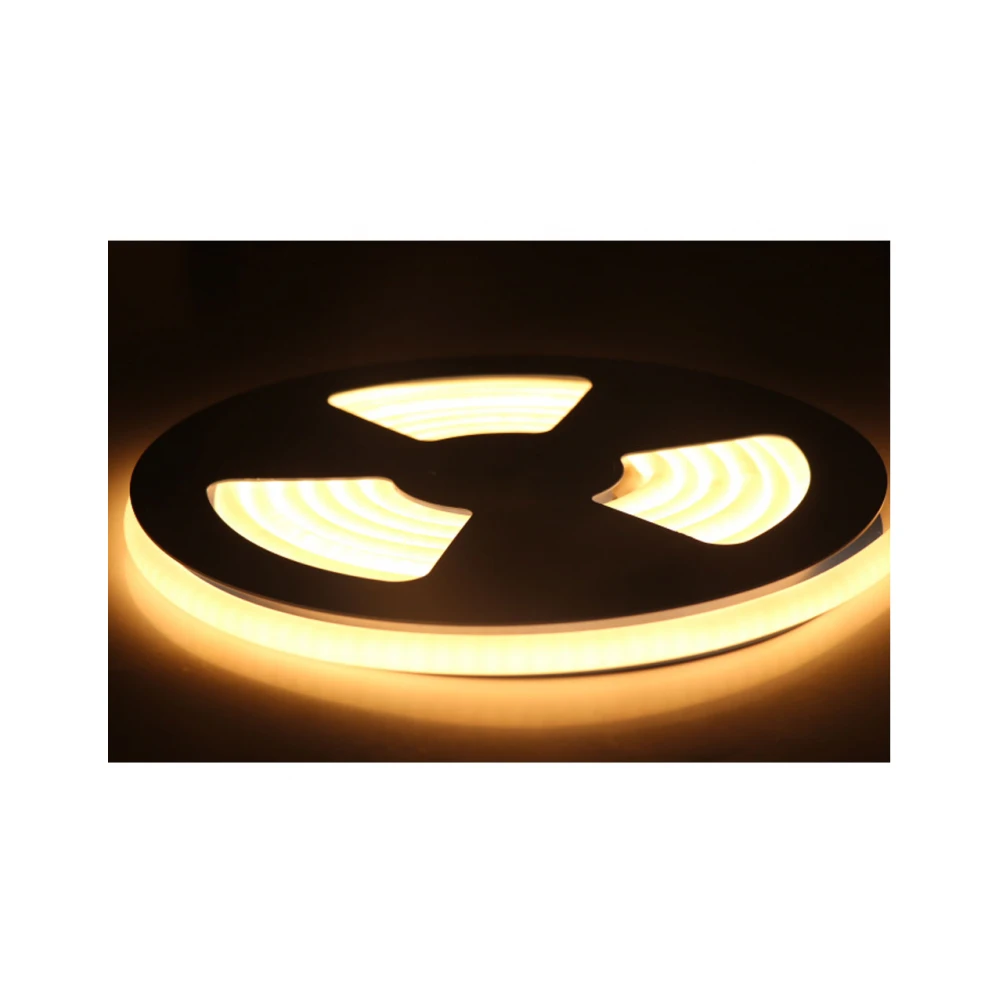 5 Μέτρα - ROUND NEON FLEX LED TAINIA ΔΥΟ ΟΨΕΩΝ ΘΕΡΜΟ ΛΕΥΚΟ 3000Κ Φ13mm 18W 24V 1800lm 360° IP65 DIMMABLE UNIVERSE