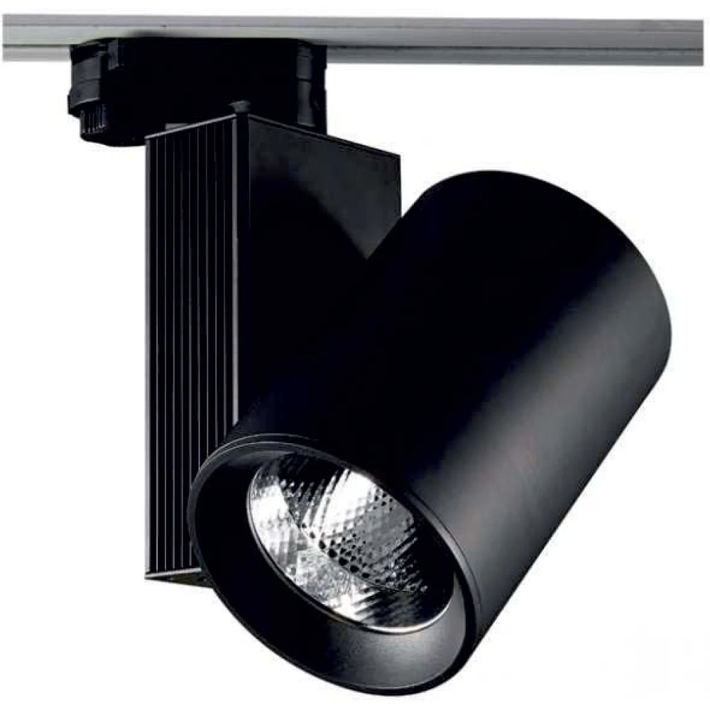 Σποτ ράγας 30W LED COB με τριφασικό αντάπτορα CCT tunable - Μαύρο - UNIVERSE