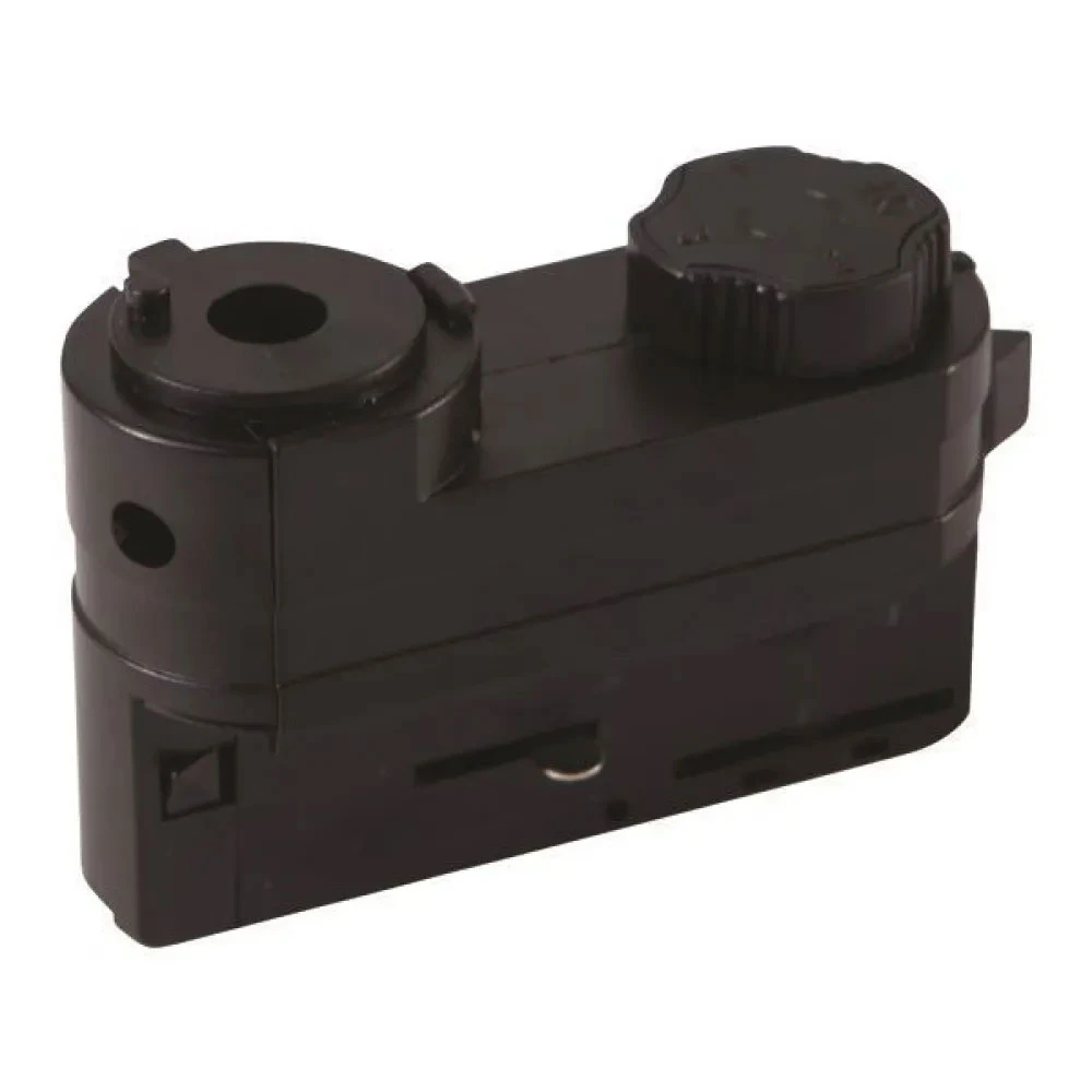 Ηλεκτρονικός Αντάπτορας Για Τριφασική Ράγα Φωτισμού Μαύρος - UNIVERSE