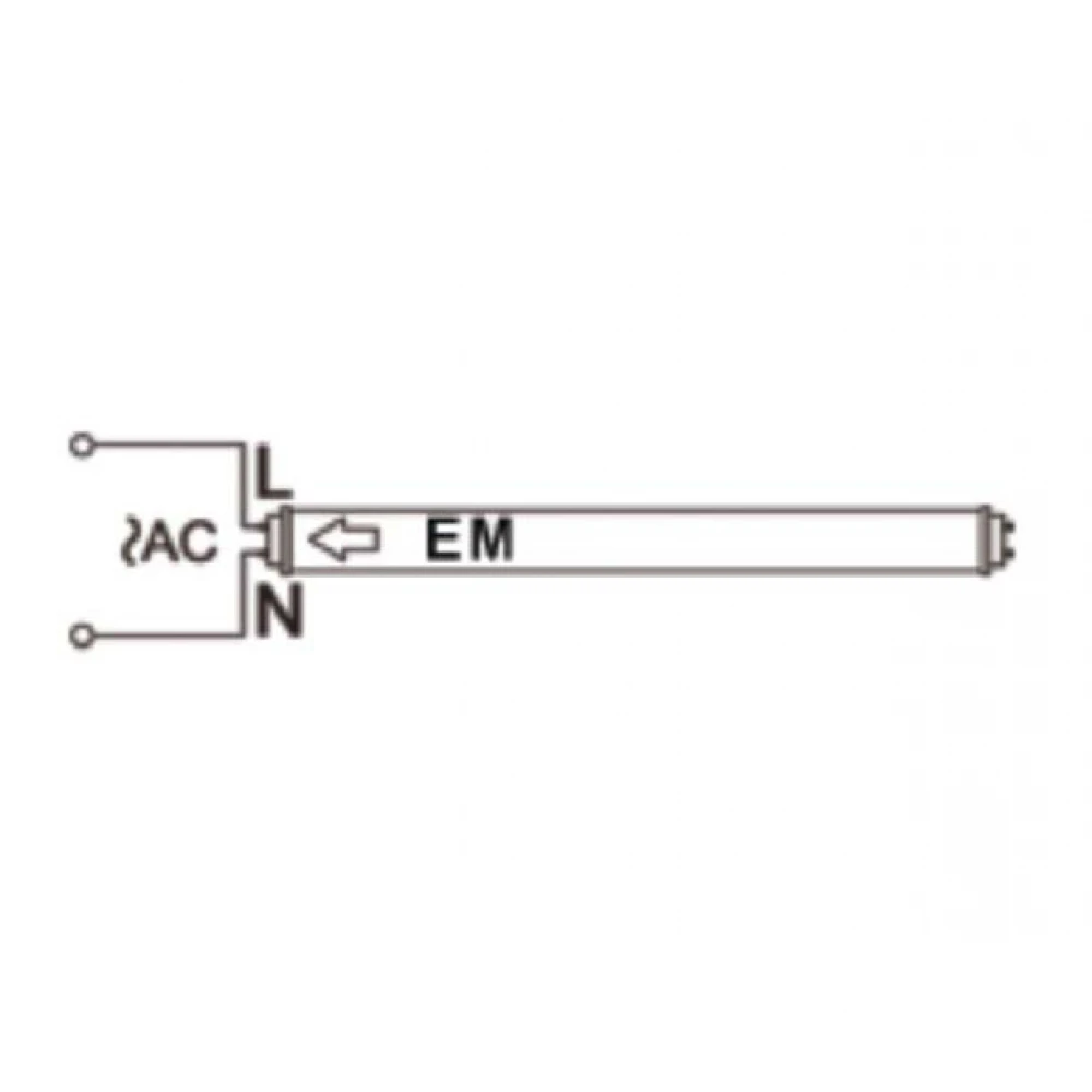 LED Λάμπα Τύπου Φθορίου T8 24W 150cm Γυάλινη - 4000K Ουδέτερο Λευκό - Universe
