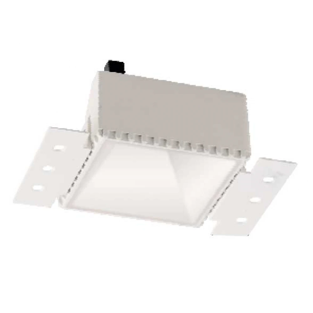 Σποτ αλουμινίου trimless χωνευτό τετράγωνο 1xGU10  UNIVERSE