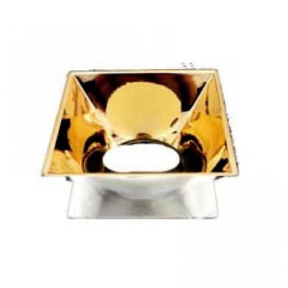 Ανακλαστήρας Στρογγυλός για Σποτ Θήκη Τετράγωνος, Χάλκινος Μεταλλιζέ - UNIVERSE