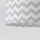 Κρεμαστό Φωτιστικό - Chevron Grey - 1 x E27 VEIS