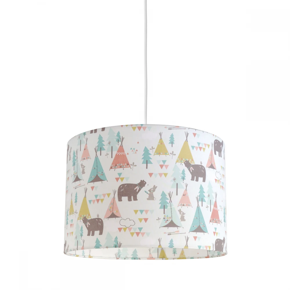 Παιδικό φωτιστικό οροφής Teepee Bears - 1 x E27 VEIS