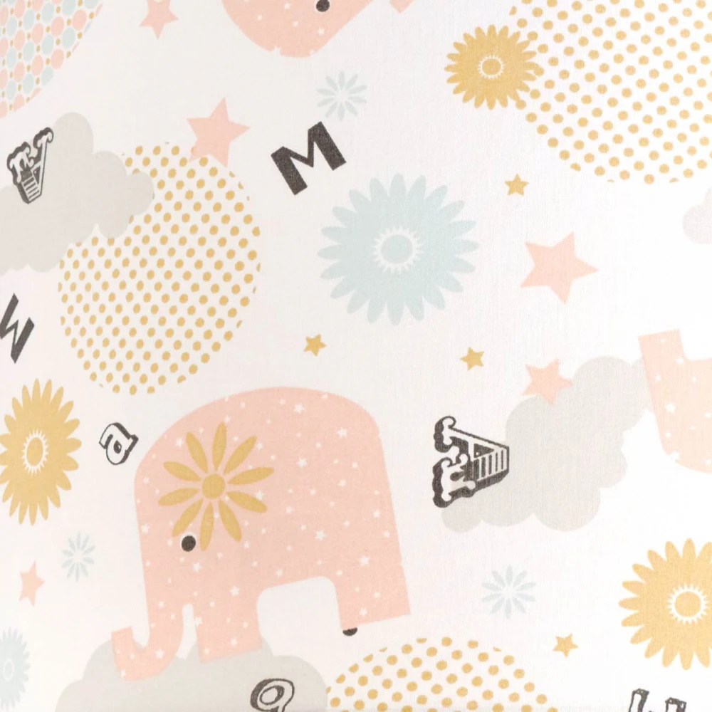 Παιδικό φωτιστικό οροφής Pink Elephants - 1 x E27 VEIS