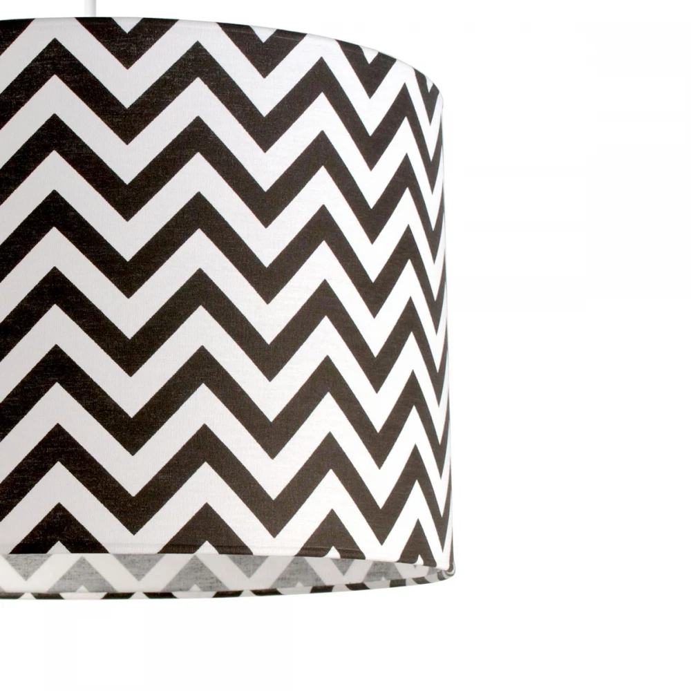 Κρεμαστό φωτιστικό Chevron Black - 1 x E27 VEIS