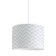 Κρεμαστό φωτιστικό Chevron Grey Mint - 1 x E27 VEIS