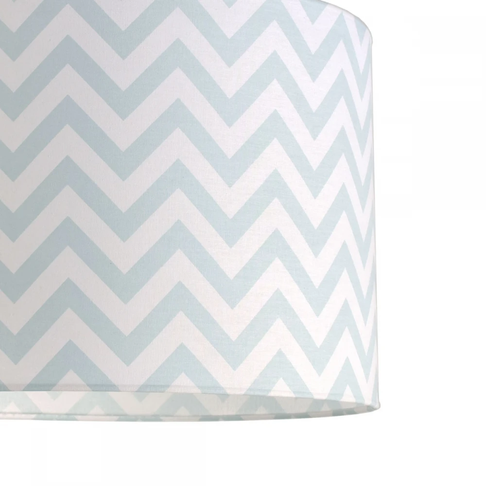 Κρεμαστό φωτιστικό Chevron Grey Mint - 1 x E27 VEIS