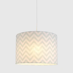 Κρεμαστό φωτιστικό Chevron Grey Mint - 1 x E27 VEIS
