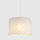 Κρεμαστό φωτιστικό Chevron Grey Mint - 1 x E27 VEIS