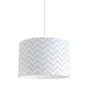 Κρεμαστό φωτιστικό Chevron Pale Blue - 1 x E27 VEIS