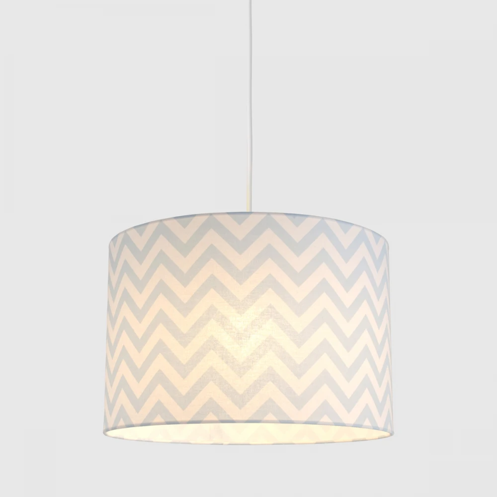 Κρεμαστό φωτιστικό Chevron Pale Blue - 1 x E27 VEIS