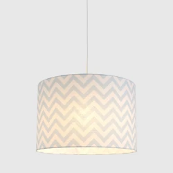 Κρεμαστό φωτιστικό Chevron Pale Blue - 1 x E27 VEIS