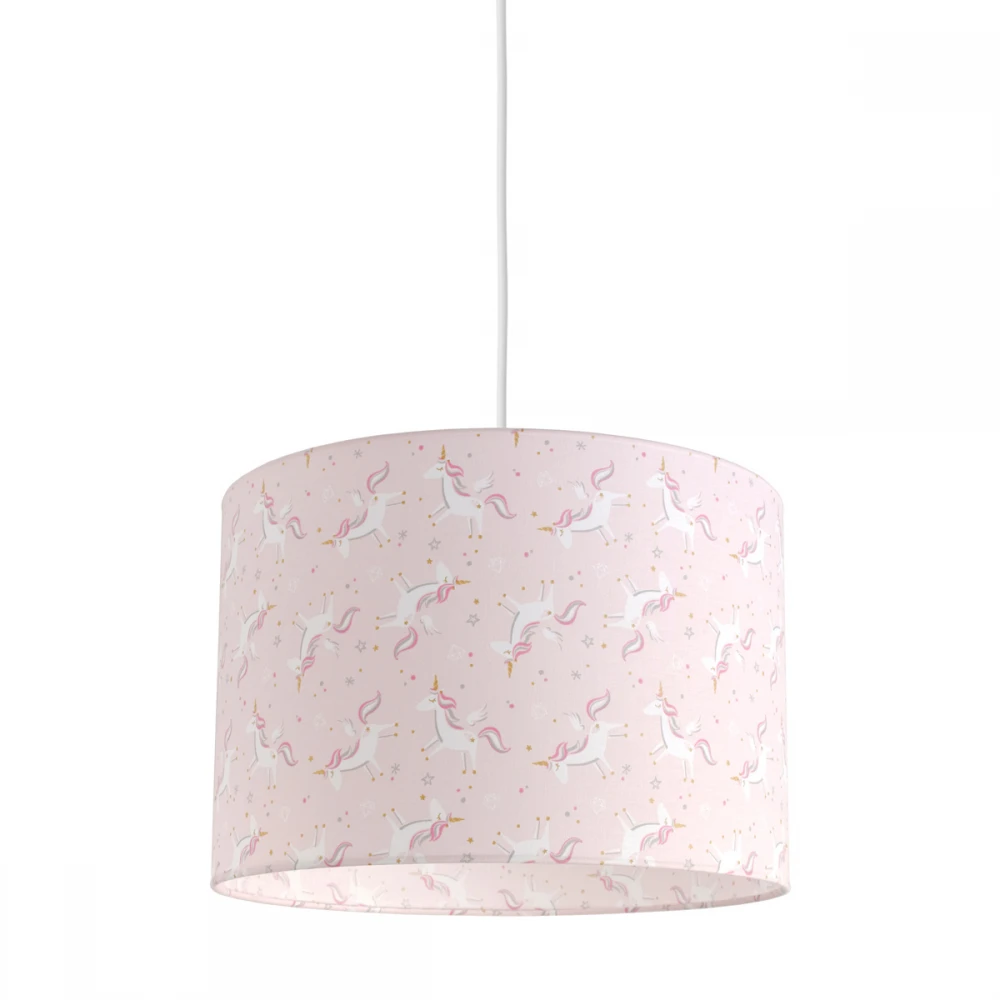 Παιδικό φωτιστικό οροφής Pink Unicorn - 1 x E27 VEIS