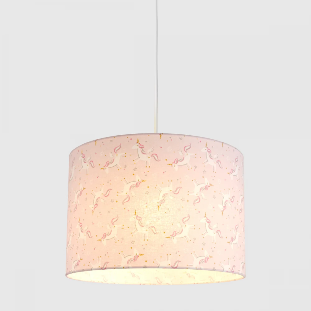 Παιδικό φωτιστικό οροφής Pink Unicorn - 1 x E27 VEIS