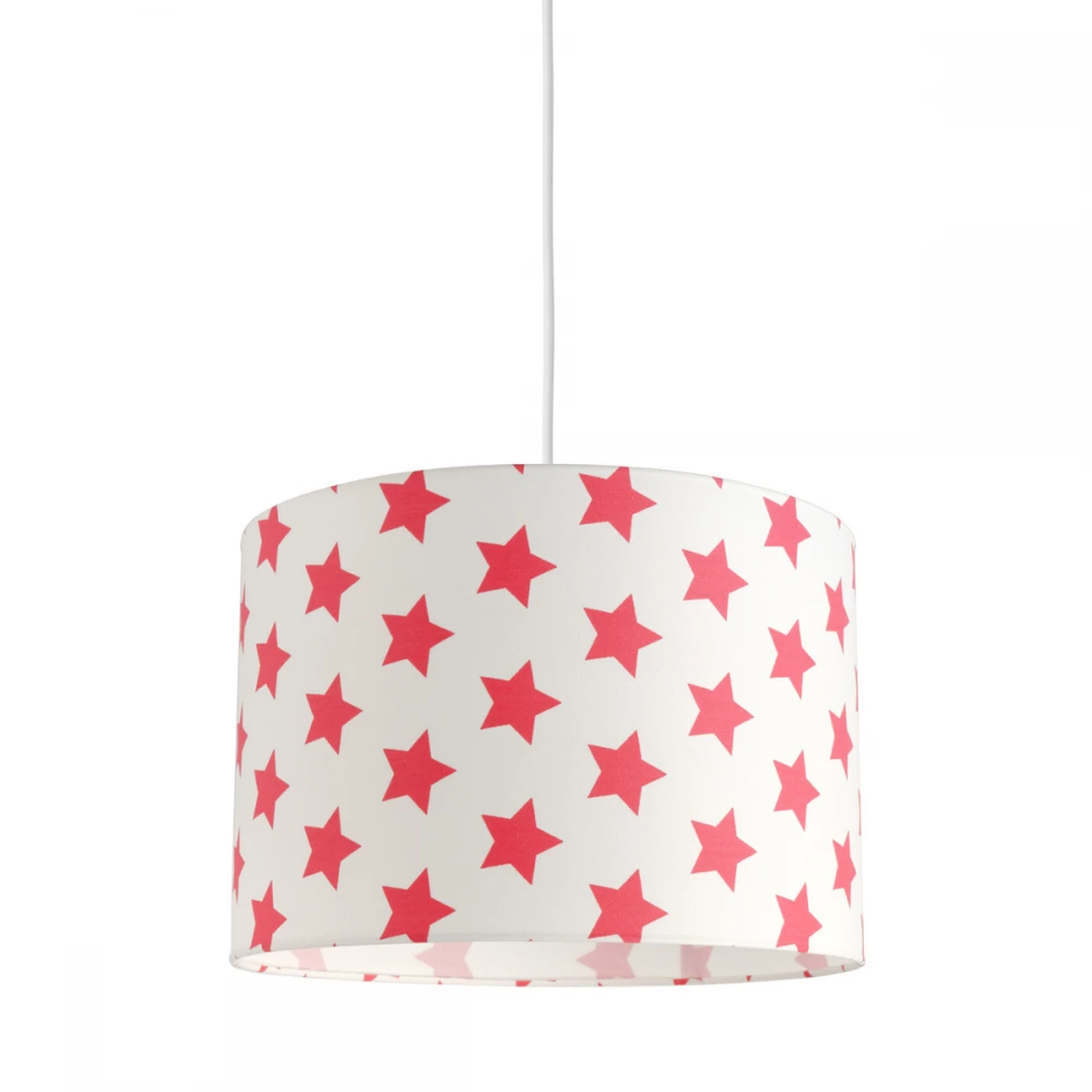 Παιδικό φωτιστικό οροφής Big Stars Red - 1 x E27 VEIS