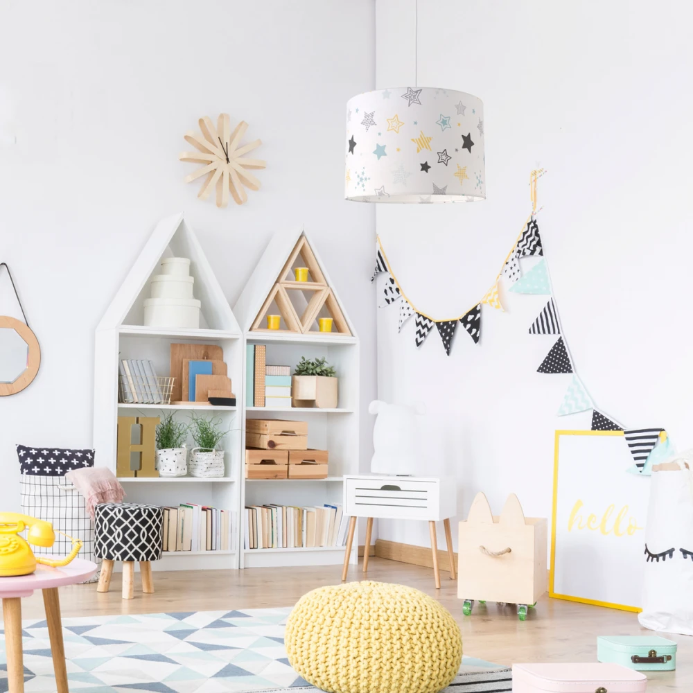 Παιδικό φωτιστικό οροφής Funky Stars - 1 x E27 VEIS