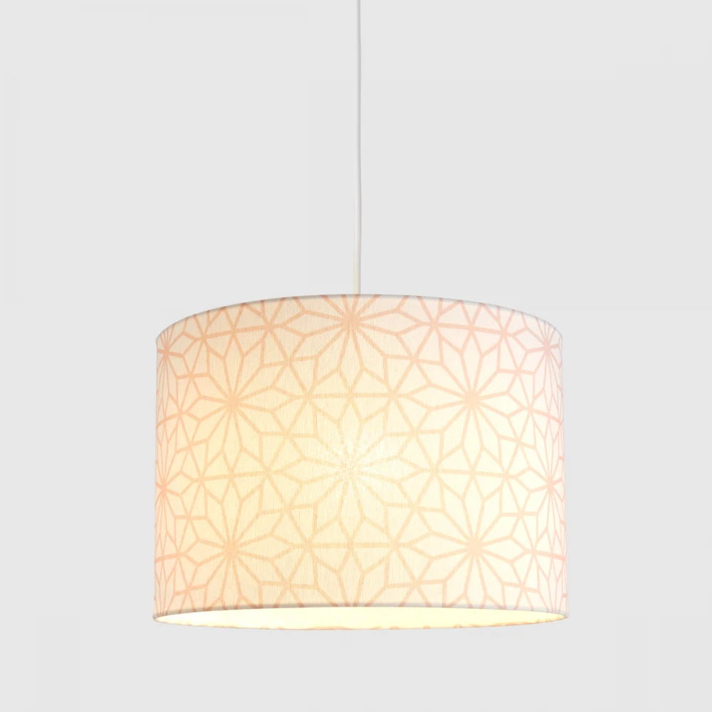 Παιδικό φωτιστικό Geometric Floral Pink - 1 x E27 VEIS