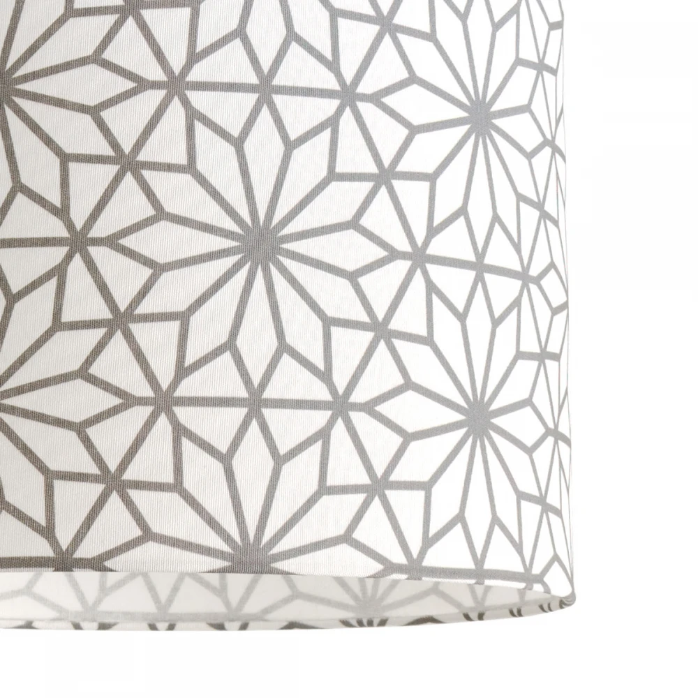 Κρεμαστό Φωτιστικό - Chevron Grey - 1 x E27 VEIS