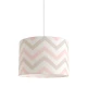 Κρεμαστό φωτιστικό Chevron Sand Pink - 1 x E27 VEIS