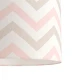 Κρεμαστό φωτιστικό Chevron Sand Pink - 1 x E27 VEIS
