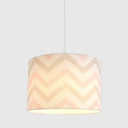 Κρεμαστό φωτιστικό Chevron Sand Pink - 1 x E27 VEIS