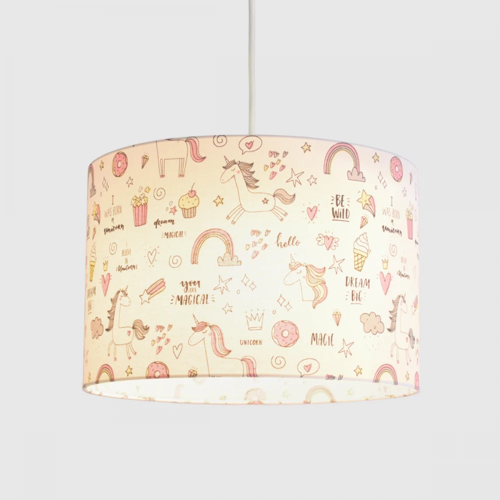 Κρεμαστό Παιδικό Φωτιστικό - Magic Unicorn - 1 x E27 VEIS