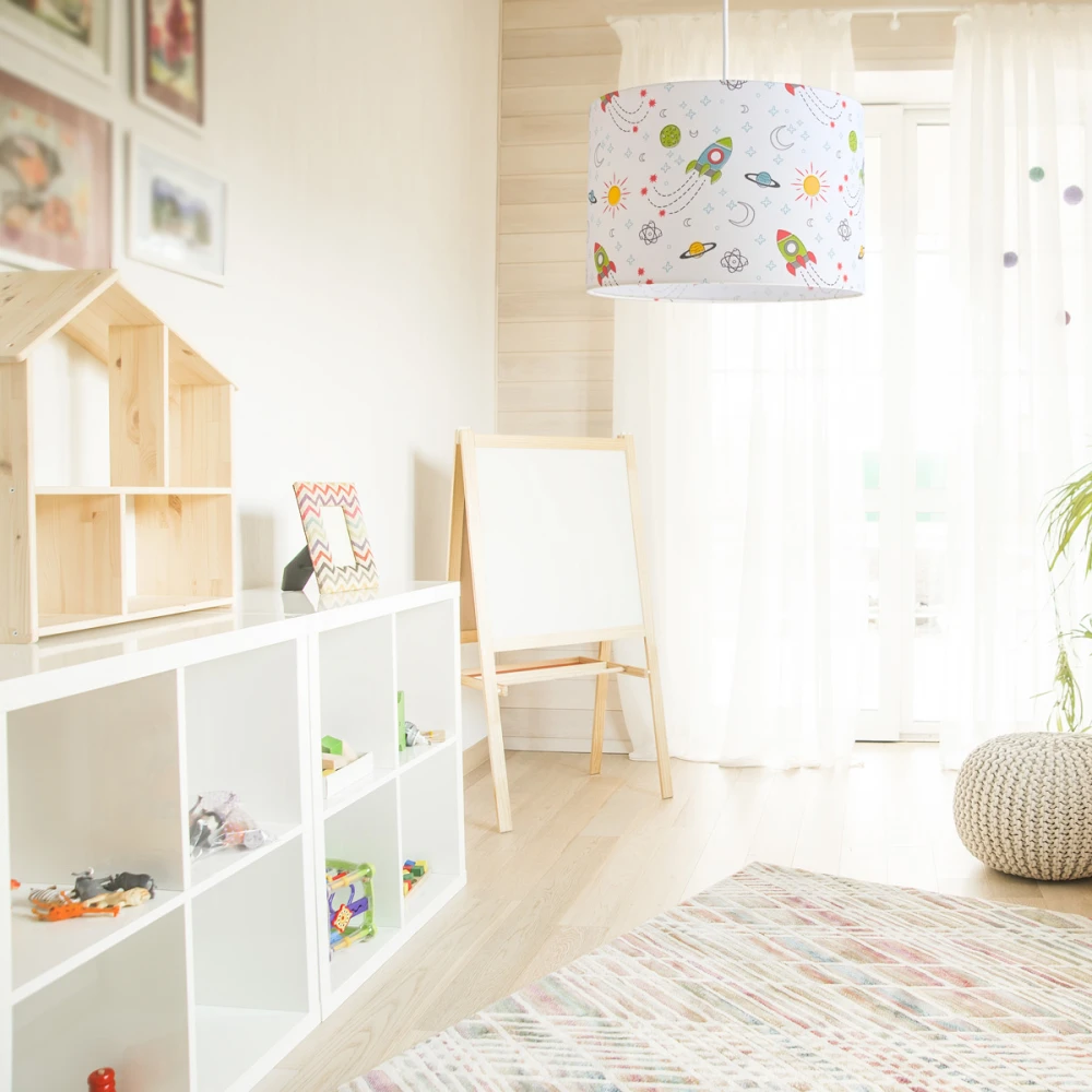 Κρεμαστό Παιδικό Φωτιστικό - Happy Space - 1 x E27 VEIS