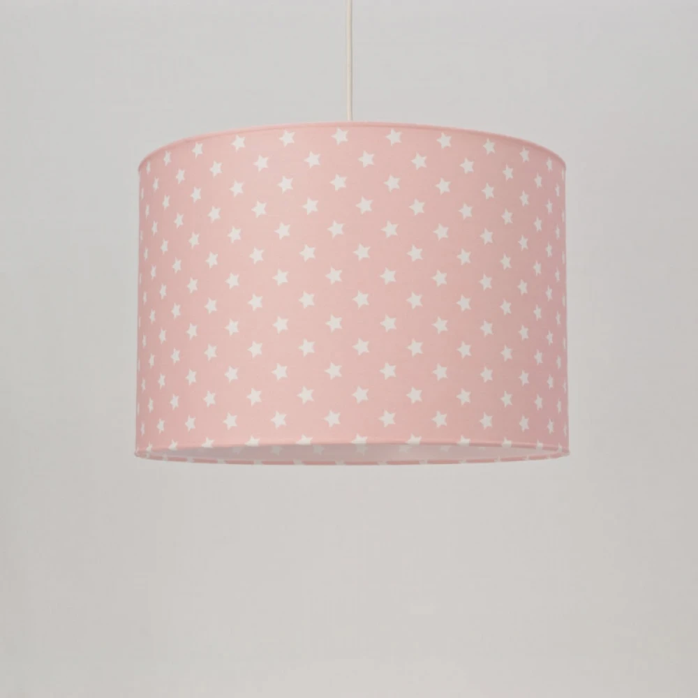Κρεμαστό Παιδικό Φωτιστικό - Stars Pink - 1 x E27 VEIS