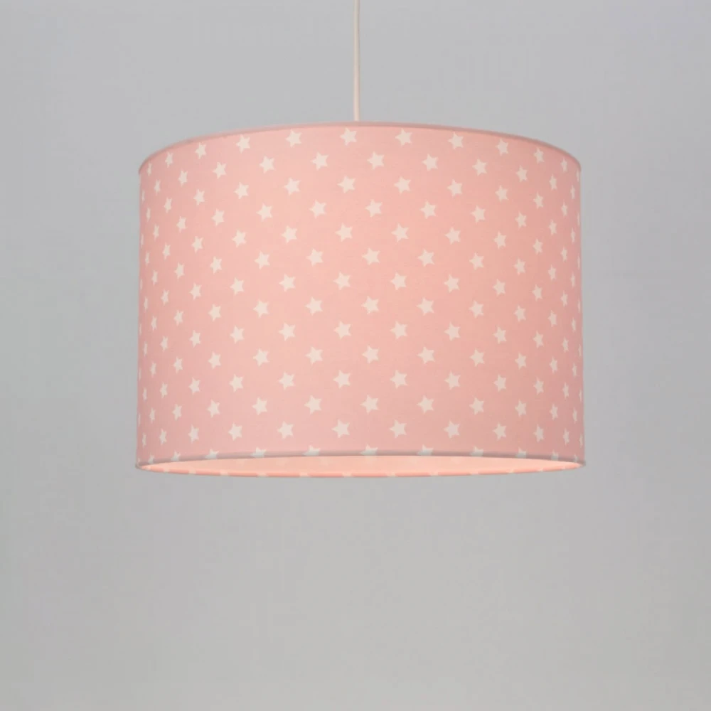 Κρεμαστό Παιδικό Φωτιστικό - Stars Pink - 1 x E27 VEIS