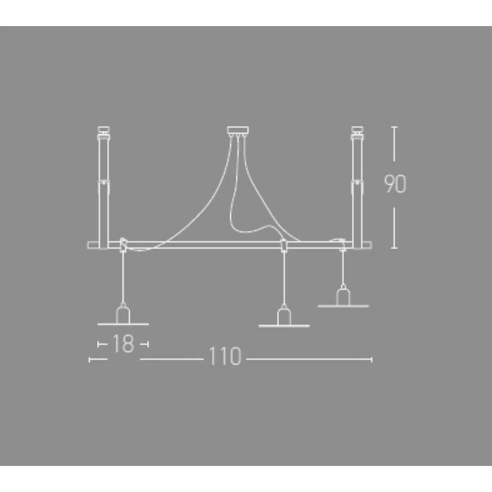 Vintage Κρεμαστό Φωτιστικό Τρίφωτο Με Κόκκινη Οξείδωση με Δερμάτινες Ζώνες 3xE27 - ZAMBELIS LIGHTS