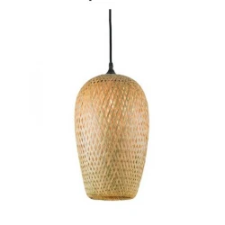 Κρεμαστό Φωτιστικό Κατασκευασμένο Από Bamboo 1xE27 - ZAMBELIS LIGHTS