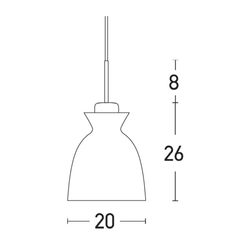 Κρεμαστό Μονόφωτο Φωτιστικό Σε Πράσινο Χρώμα Ø20cm 1xE27 40W - Zambelis Lights