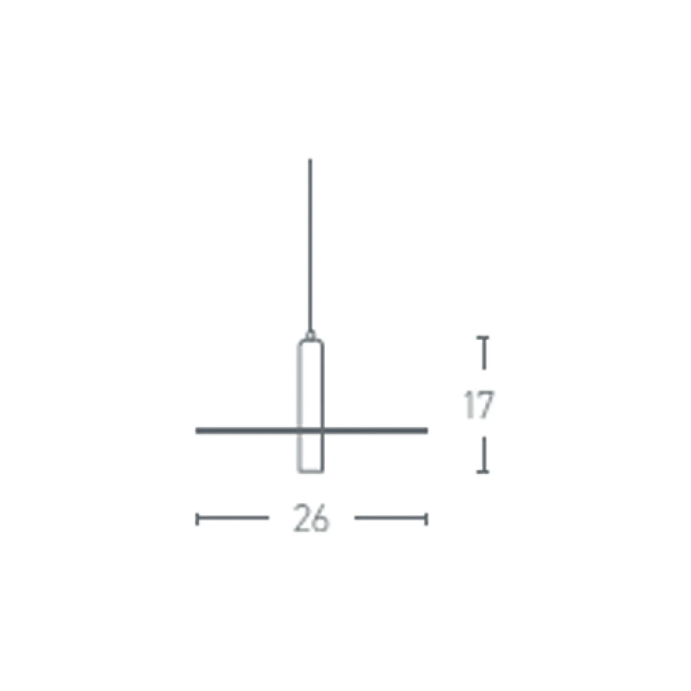LED Κρεμαστό Φωτιστικό Μεταλλικό Σε Μαύρο Χρώμα 7W 840lm - Zambelis Lights
