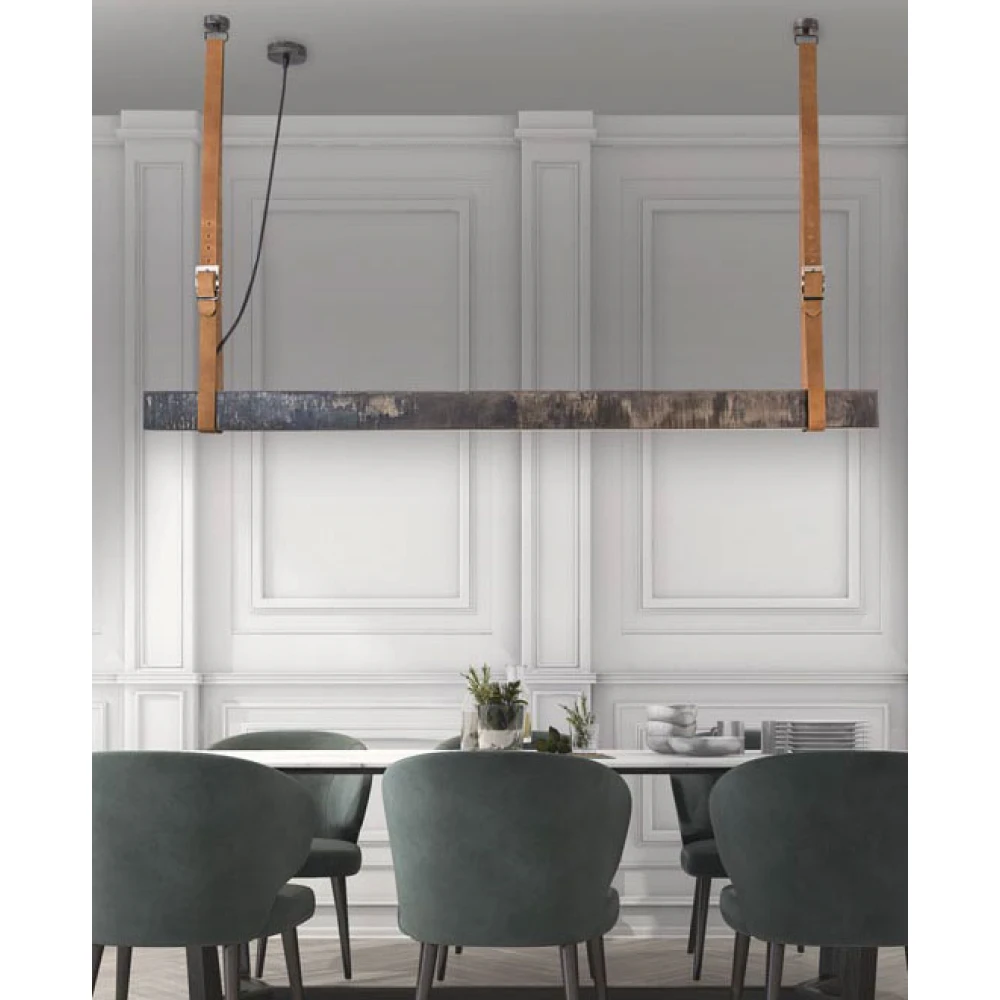 LED Κρεμαστό Φωτιστικό Ράγα Με Ζώνες 45W - ZAMBELIS LIGHTS