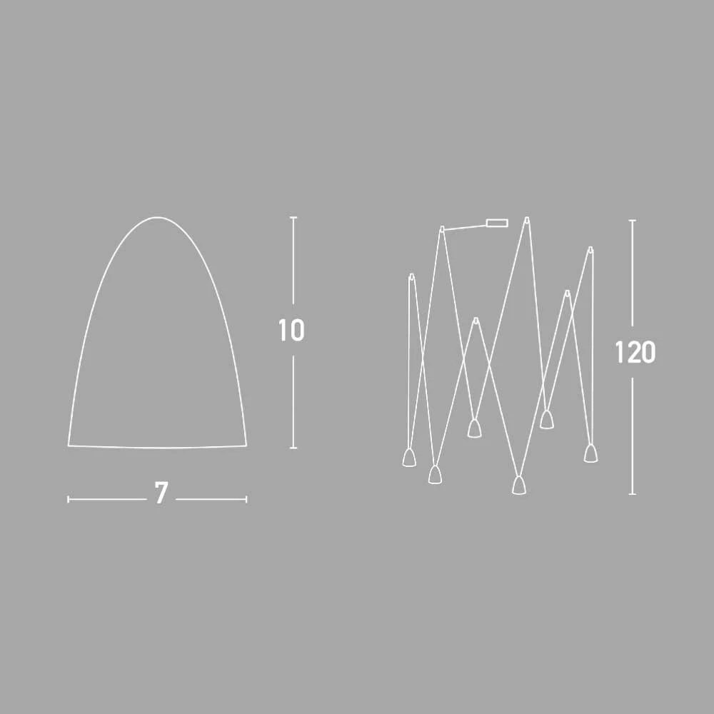LED Κρεμαστό Φωτιστικό Πολύφωτο Σε Μαύρο-Χρυσό Χρώμα 6x7W  - ZAMBELIS LIGHTS
