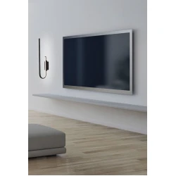 LED Απλίκα Μεταλλική Σε Μαύρο Χρώμα 18W DIMMABLE - Zambelis Lights