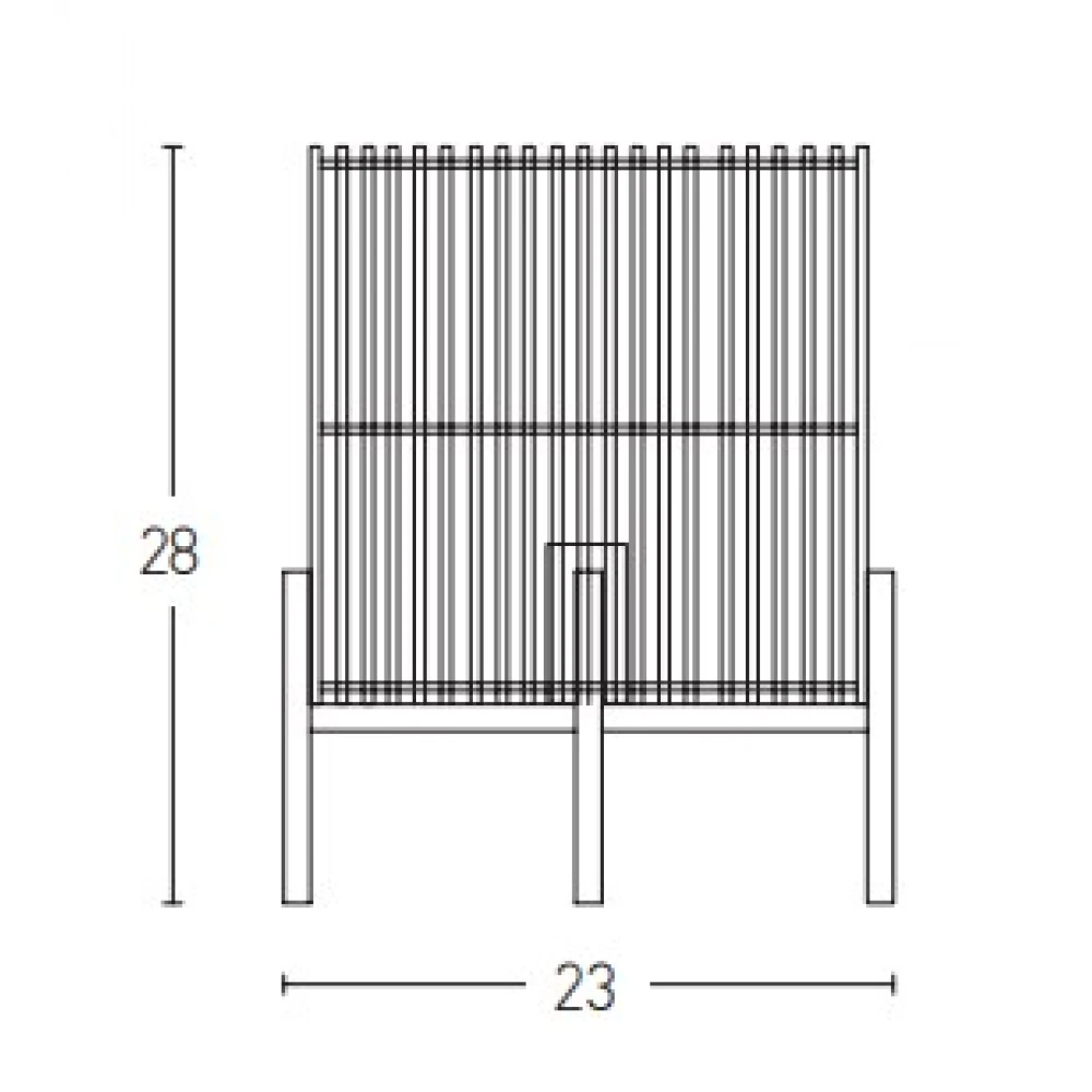 Επιτραπέζιο Φωτιστικό Μαύρο Και Φυσικό Ρατάν 1xE14 - ZAMBELIS LIGHTS