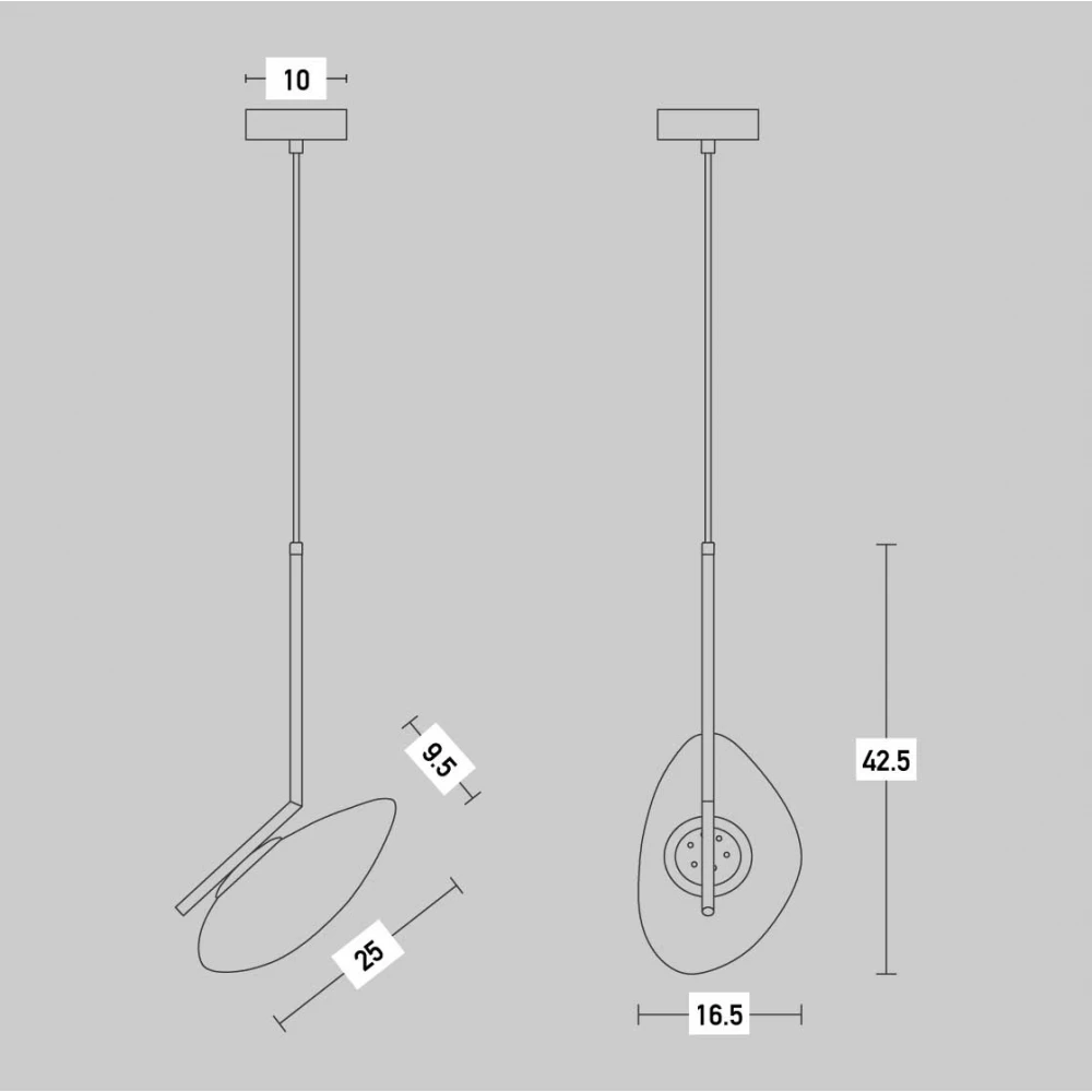LED Κρεμαστό Φωτιστικό Με Οπάλ Γυαλί Σε Μαύρο Σώμα 5W - ZAMBELIS LIGHTS