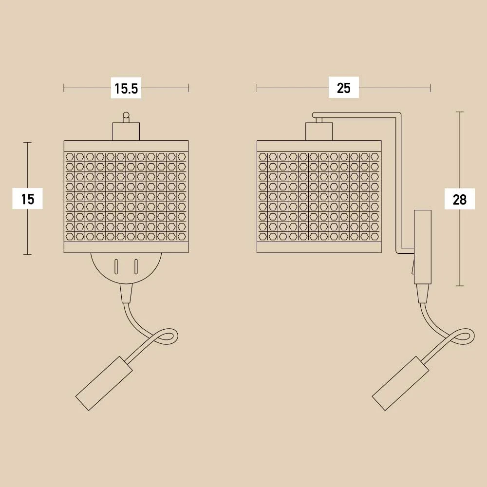 Απλίκα Τοίχου σε Μαύρο Χρώμα Και Θάμνο 1xE27 Και LED Ανάγνωσης 3W - ZAMBELIS LIGHTS