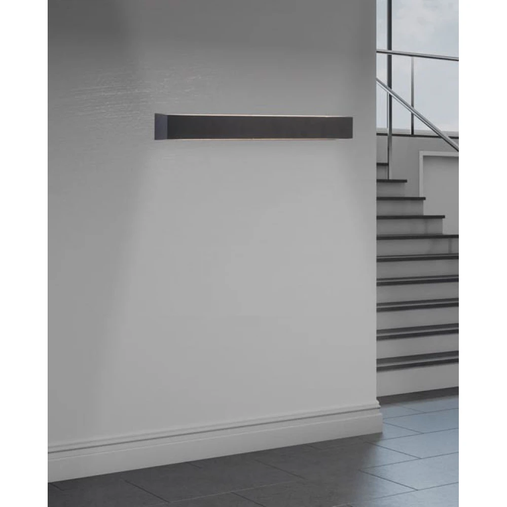 LED Απλίκα Εξωτερικού Χώρου Αλουμινίου Σε Χρώμα Γραφίτη 30W IP65 - Zambelis Lights