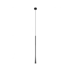 LED Κρεμαστό Φωτιστικό Μαύρο  Φ3,2cm 7W CRI90 - ZAMBELIS LIGHTS