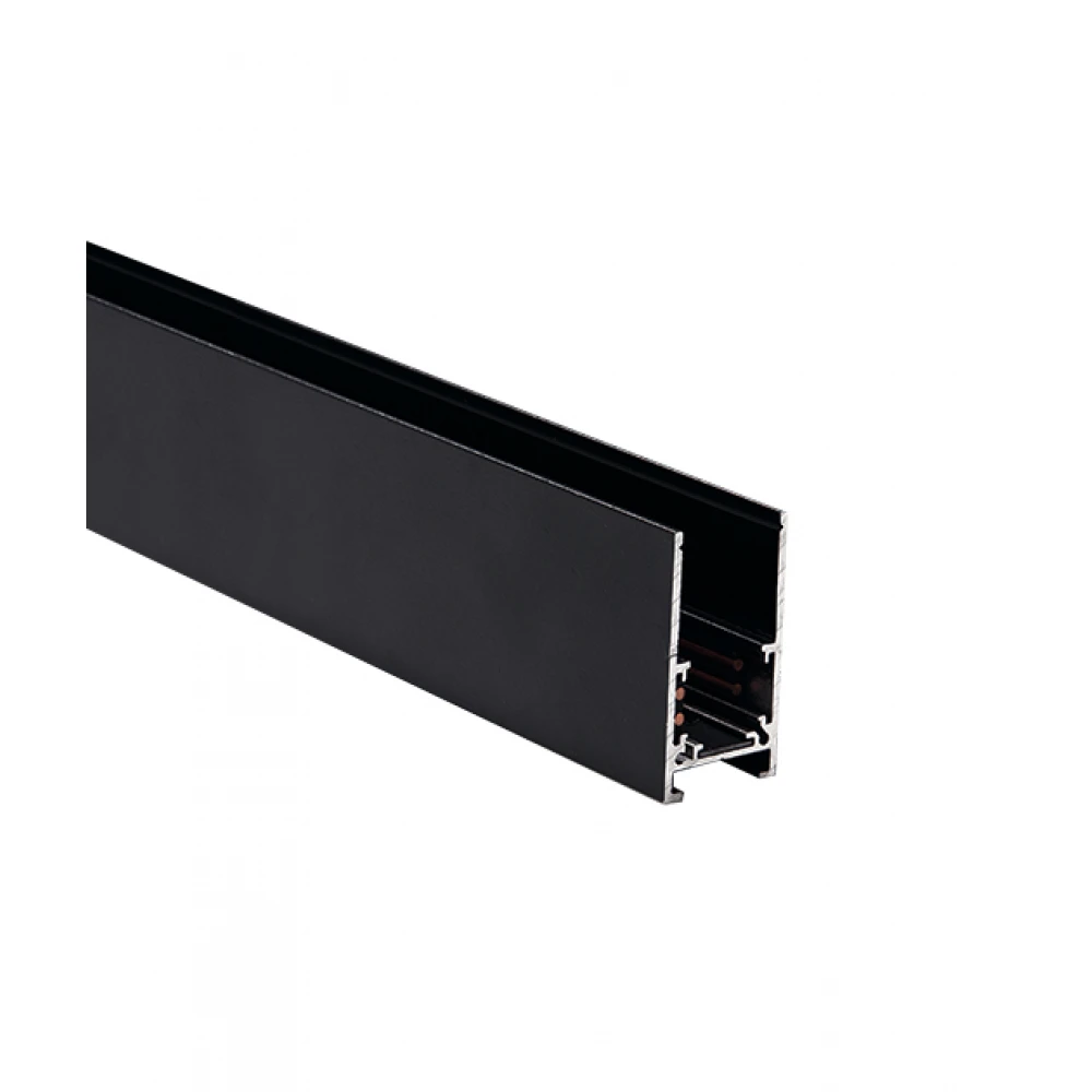 ΜΑΓΝΗΤΙΚΗ ΡΑΓΑ ΟΡΟΦΗΣ ΒΑΘΥΑ 300cm ΜΑΥΡΗ - ZAMBELIS LIGHTS